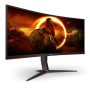 AOC Ívelt Gaming 144Hz VA monitor 34" CU34G2X/BK, 3440x1440, 21:9, 300cd/m2, 1ms, 2xHDMI/2xDisplayPort/4xUSB