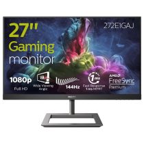   PHILIPS Gaming 144Hz VA monitor 27" 272E1GAJ, 1920x1080, 16:9, 350cd/m2, 1ms, HDMI/DisplayPort, hangszóró