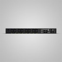 CYBERPOWER PDU, switched RACK, 1U, 12A (UL) 10A (CE). 8x C13