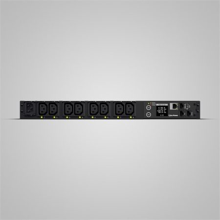 CYBERPOWER PDU, switched RACK, 1U, 12A (UL) 10A (CE). 8x C13