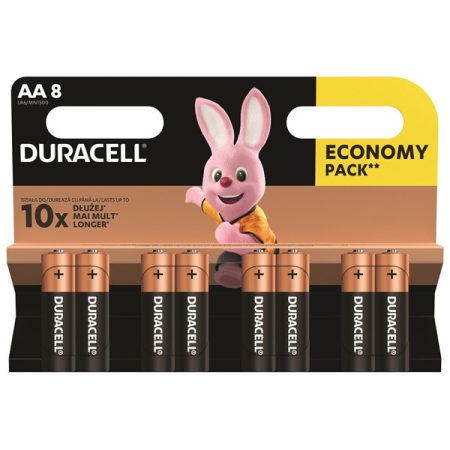 DURACELL BSC 8 db AA elem - DL