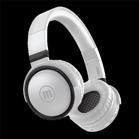 MAXELL Fejhallgató, BT-B52, headset, integrált mikrofon, Bluetooth & 3.5mm Jack, Fekete-fehér