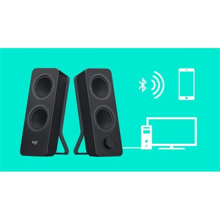 LOGITECH Hangszóró 2.0 - Z207 10W Bluetooth, Fekete