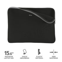   TRUST Notebook tok 21248 (Primo Soft Sleeve for 15.6" laptops - black)