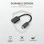 TRUST USB-C–USB-A adapterkábel 20967 (Calyx USB-C to USB-A Adapter Cable)