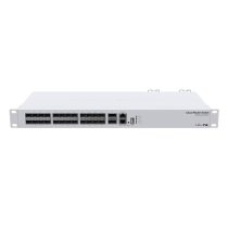   MIKROTIK Cloud Router Switch 1x100Mbps + 24x10Gbps SFP+ + 2x40Gbps QSFP+, Fémházas, Rackes - CRS326-24S+2Q+RM