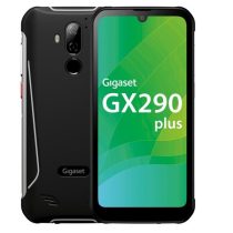   GIGASET GX290 PLUS okostelefon, 6,1”, 4G/voLTE, 4/64GB, IP68 víz- és porálló, szálcsiszolt fém, Android 10.0, fekete