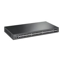   TP-LINK Switch 48x1000Mbps + 4xGigabit SFP + 2xkonzol port, Menedzselhető, SG3452