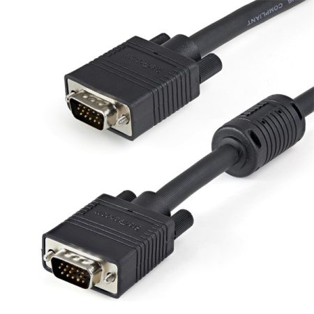 Startech MXT101MMHQ1 50cm Coax High Resolution Monitor VGA Video Cable - HD15 to HD15 M/M