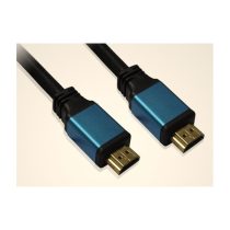   WIRETEK kábel HDMI Összekötő 3m, Male/Male, v2.0, Fém csatlakozó