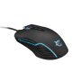 WHITE SHARK GM-5003 AZARAH gaming egér, fekete, 6400dpi