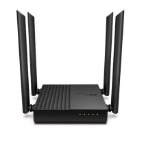   TP-LINK Wireless Router Dual Band AC1200 1xWAN(1000Mbps) + 4xLAN(1000Mbps), Archer C64