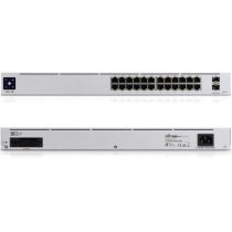   UBiQUiTi Switch 24x1000Mbps + 2x1000Mbps SFP, Menedzselhető, Rackes - USW-24