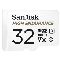   SANDISK 183565, MICRO SDHC KÁRTYA HIGH ENDURANCE 32GB, 100 MB/S, C10, U3, V30