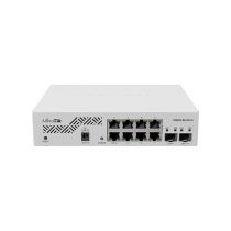   MIKROTIK Cloud Smart Switch 8x1000Mbps + 2x10000Mbps SFP+, Menedzselhető, Rackes - CSS610-8G-2S+IN