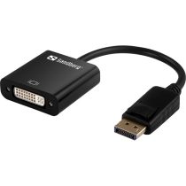 SANDBERG Kijelző konverter, Adapter DisplayPort>DVI