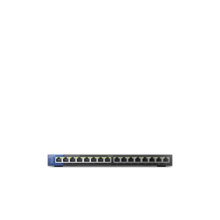 LINKSYS Switch LGS116P, 16x1000Mbps POE+ (16-Port Business Desktop Gigabit PoE+ Switch)