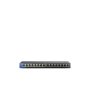 LINKSYS Switch LGS116P, 16x1000Mbps POE+ (16-Port Business Desktop Gigabit PoE+ Switch)