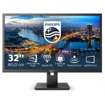   PHILIPS IPS monitor 31.5" 325B1L, 2560x1440, 16:9, 250cd/m2, 4ms, DisplayPort/2xHDMI/5xUSB, hangszóró