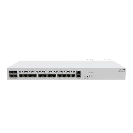 MIKROTIK Vezetékes Cloud Core Router 13x1000Mbps + 4x10000Mbps SFP+, Redundáns, Rackes - CCR2116-12G-4S+