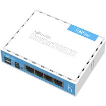   MIKROTIK Wireless Router RouterBOARD 2,4GHz, 4x100Mbps, 300Mbps, Asztali - RB941-2ND