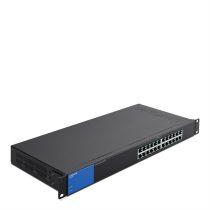   LINKSYS Switch LGS124P, 24x1000Mbps POE+ (24-Port Business Rack Gigabit POE + Switch)