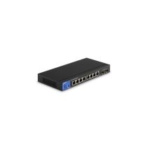   LINKSYS Switch LGS310MPC, 8x1000Mbps, 2x1G SFP , POE+ 110W (8-Port Business managed Gigabit POE+ Switch + 2 SFP port)