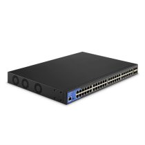   LINKSYS Switch LGS352MPC, 48x1000Mbps 4x10G SFP+, POE+ 740W (48-Port Business managed POE+ Gigabit Switch + 4 SFP+ port)