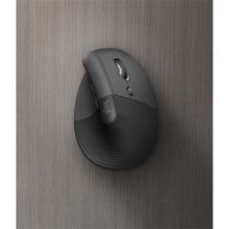   LOGITECH Egér - LIFT Vertical Ergonomic Bluetooth Optikai, Grafitszürke