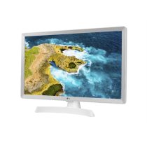   LG smart monitor/TV 23.6" 24TQ510S-WZ, 1366x768, 16:9, 250cd/m2, 2xHDMI/USB/WiFi/Bluetooth, hangszóró, fehér