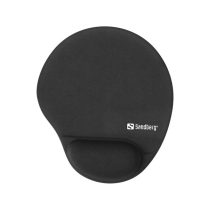   SANDBERG Egérpad és ergonomikus eszköz, Memory Foam Mousepad Round