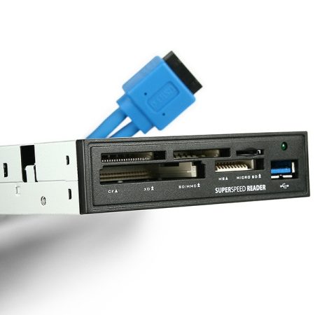 AXAGON CRI-S3 USB 3.0 SD/microSD/MS/CF/XD belső kártyaolvasó