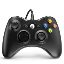   FROGGIEX XBOX 360/PC Kiegészítő Vezetékes kontroller, Fekete