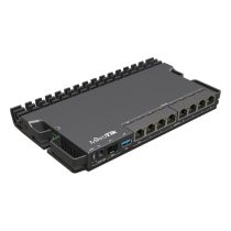  MIKROTIK Vezetékes Router RouterBOARD 7x1000Mbps + 1x2,5Gbit + 1x10Gbit SFP+, Rackes - RB5009UPR+S+IN