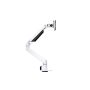 MULTIBRACKETS Asztali konzol, M VESA Gas Lift Arm Single White HD (15-34", max.VESA: 100x100 mm, 21 kg)