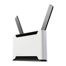   MIKROTIK Wireless Router DualBand, 4x1000Mbps+ 1x2,5Gbps, Chateau LTE18, 1xMicroSIM,Asztali -S53UG+5HaxD2HaxD-TC&EG18-EA