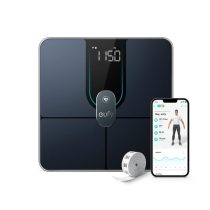   ANKER EUFY Okosmérleg, Smart Scale P2 Pro, WiFi-s, Bluetooth-os, Vízálló, fekete - T9149111