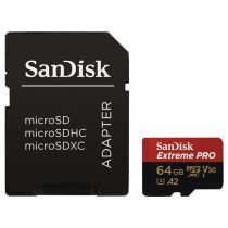   SANDISK 214503, MICROSDHC EXTREME PRO KÁRTYA 64GB, 200MB/s C10, V30, UHS-I, U3, A2