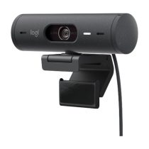   LOGITECH Webkamera - BRIO 500 HD 1080p Mikrofon, Grafitszürke