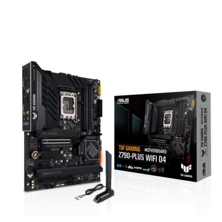 ASUS Alaplap S1700 TUF GAMING Z790-PLUS WIFI D4 INTEL Z790, ATX