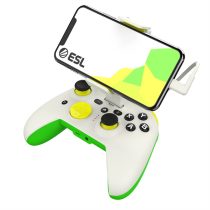 RiotPWR™ ESL Gaming Controller for iOS (White/Green)