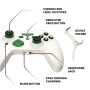 RiotPWR™ Cloud Gaming Controller for iOS (Xbox Edition), White