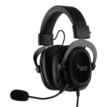   KONIX - DRAKKAR PC Bodhran 7.1 Fejhallgató Vezetékes Gaming Stereo Mikrofon, Fekete