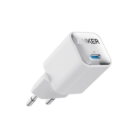 ANKER Hálózati Töltő, 511 Nano, 30W USB-C, EU, fehér -  A2147G21