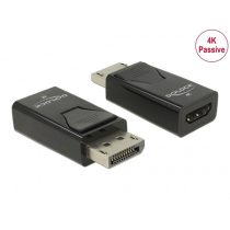   DELOCK Átalakító DisplayPort 1.2 male > HDMI female 4K passzív fekete