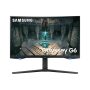 SAMSUNG Ívelt Gaming&Smart 240Hz VA monitor 27" G65B, 2560x1440, 16:9, 350cd/m2, 1ms, DP/2xHDMI/2xUSB/LAN/WiFi/BT, Pivot