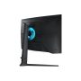 SAMSUNG Ívelt Gaming&Smart 240Hz VA monitor 27" G65B, 2560x1440, 16:9, 350cd/m2, 1ms, DP/2xHDMI/2xUSB/LAN/WiFi/BT, Pivot