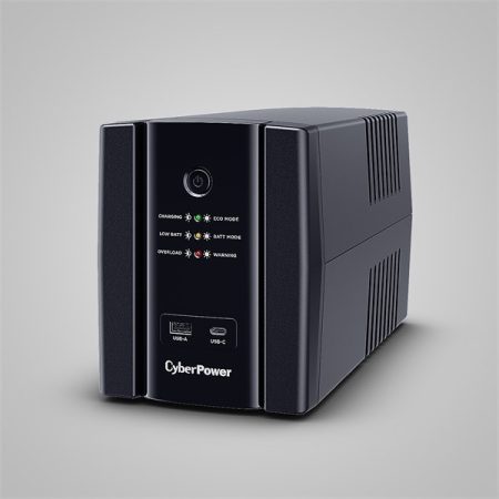 CYBERPOWER UPS UT1500EG (4 aljzat) 1500VA 900W, 230V szünetmentes tápegység LINE-INTERACTIVE