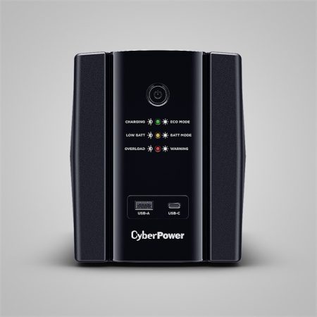 CYBERPOWER UPS UT2200EG (4 aljzat) 2200VA 1320W, 230V szünetmentes tápegység LINE-INTERACTIVE