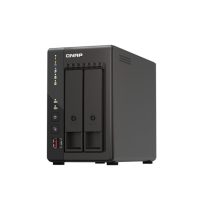   QNAP NAS 2 fiókos Celeron J6412 4x2,6GHz, 8GB RAM, 2x2500Mbps, 2xHDMI, 2xUSB3.2Gen2, 2xM.2 2280 PCIe Slot - TS-253E-8G